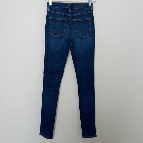 J.CREW mid-rise toothpick jeans in Point Lake wash in women’s size 25 - Picture 4 of 11